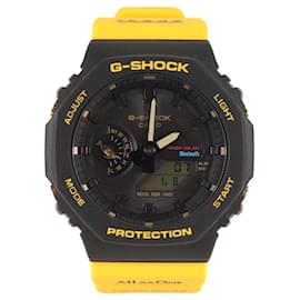 Autre Marque-Casio G-Shock GA-B2100K-9AJR Tough Solar Watch-Black,Yellow