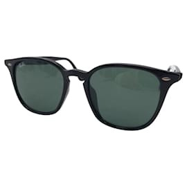 Autre Marque-Ray-Ban RB4258-F 601/71 Black Plastic Sunglasses-Black