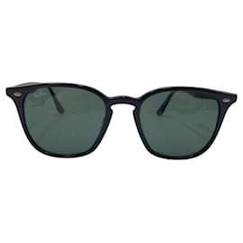 Autre Marque-Ray-Ban RB4258-F 601/71 Black Plastic Sunglasses-Black