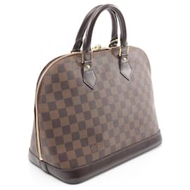 Louis Vuitton-Louis Vuitton Alma Handbag PVC Leather N51131-Brown