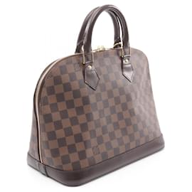 Louis Vuitton-Louis Vuitton Alma Handbag PVC Leather N51131-Brown
