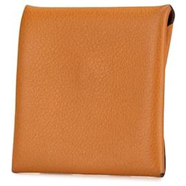 Hermès-Hermes Bastia Evercolor Coin Case-Brown