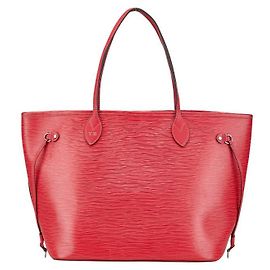 Louis Vuitton Neverfull MM Tote Bag M40954 Red