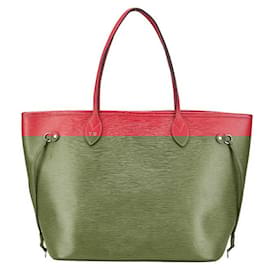 Louis Vuitton-Louis Vuitton Neverfull MM Tote Bag M40954-Red