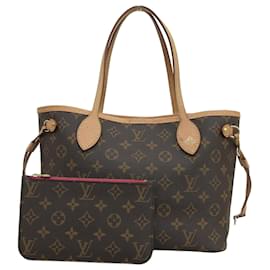 Louis Vuitton-Louis Vuitton Monogram Neverfull PM Tote-Brown