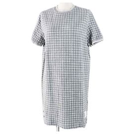 Thom Browne Check Tweed Short Sleeve Dress Other