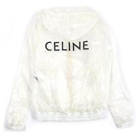 Céline Giacca con cappuccio e zip con logo scheletro Celine Altro