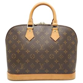 Louis Vuitton-Louis Vuitton Monogram Alma Handbag M51130-Brown