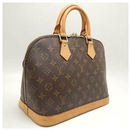 Louis Vuitton-Louis Vuitton Monogram Alma Handbag M51130-Brown