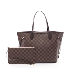 Louis Vuitton-Louis Vuitton Neverfull MM Tote Bag Monogram-Brown
