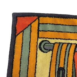 Hermès-Hermes Orange Cotton Towel-Orange