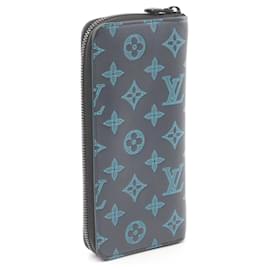 Louis Vuitton-Louis Vuitton Zippy Wallet Monogram Shadow M82322-Blue