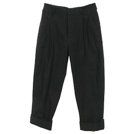 Pantalones de algodón Hermès Negro