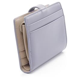 Tod's-Tod's T Timeless Leather Bifold Wallet-Blue