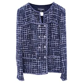 Chanel-CC Buttons Lesage Tweed Jacket-Other