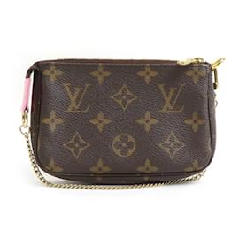 Louis Vuitton-Pochete Acessórios Monograma Vivienne da Louis Vuitton-Marrom,Multicor,Monograma