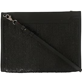 Christian Louboutin-Sac à bandoulière Sky Pouch de Christian Louboutin-Noir