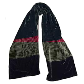 Autre Marque-Codello Velvet 140 x 25-Red,Dark green