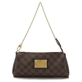 Louis Vuitton-Louis Vuitton Damier Eva Pouch Clutch Bag-Brown