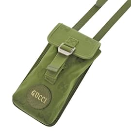 Gucci-Bolsa de ombro Gucci Off The Grid 696018 em nylon GG-Verde