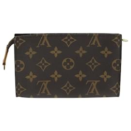 Louis Vuitton-LOUIS VUITTON Monogram Bucket PM Accessory Pouch LV Auth fm4186-Monogram