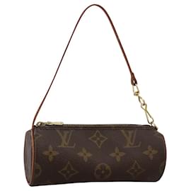 Louis Vuitton-LOUIS VUITTON Monogram Papillon Pouch LV Auth 106258-Monogram