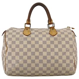 Louis Vuitton-LOUIS VUITTON Damier Azur Speedy 30 Hand Bag N41533 LV Auth 104122-Other