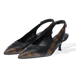 Sapato de Couro Marrom LOUIS VUITTON - 102301 Marrom