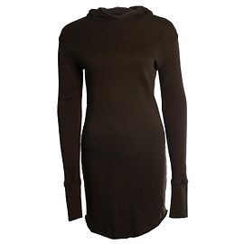 RTA, Vestido moletom em caqui Marrom Verde