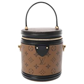 Louis Vuitton-Louis Vuitton Monogram Reverse Cannes Handbag-Brown