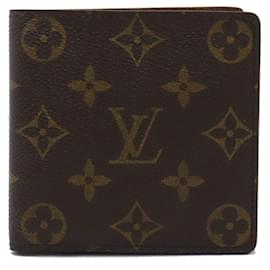 Louis Vuitton-Louis Vuitton Monogram Portefeuille Marco Bi-fold Wallet-Brown