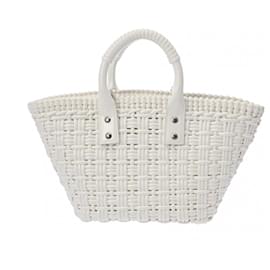 Balenciaga-Balenciaga Bistro XS White Handbag-White