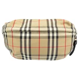 Burberry-Burberry Nova Check Brown Sling Bag-Brown