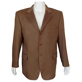 Ermenegildo Zegna-Blazers Jackets-Camel