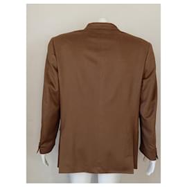 Ermenegildo Zegna-Blazers Jackets-Camel