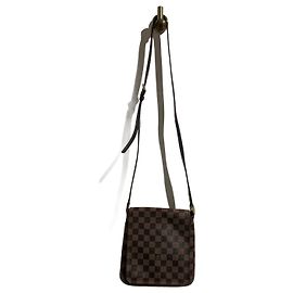 Bolsas LOUIS VUITTON T. Tecido Marrom