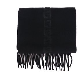 FENDI - Fendi schwarze Kaschmirschal Schwarz