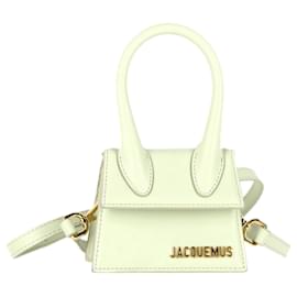 Jacquemus-Jacquemus Chiquito Signature Mini Handbag in Green Leather-Green