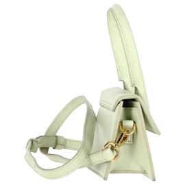 Jacquemus-Jacquemus Chiquito Signature Mini Handbag in Green Leather-Green