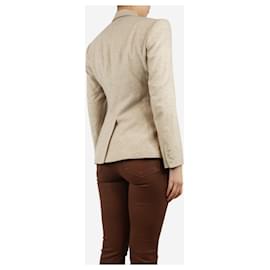 Ralph Lauren-Neutral cashmere jacket - size UK 10-Other