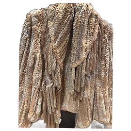 Pellessimo Chaquetas Beige Gris Camello