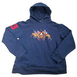 Polo Ralph Lauren Sudaderas con capucha pony triple Azul marino