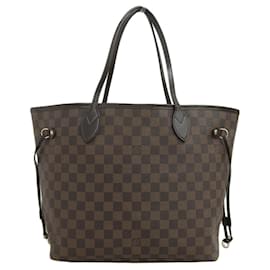 Louis Vuitton-Louis Vuitton Damier Neverfull MM Tote Bag-Brown