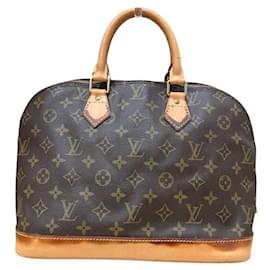 Louis Vuitton-Louis Vuitton Monogram Alma Handbag M51130-Brown