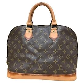 Louis Vuitton-Louis Vuitton Monogram Alma Handbag M51130-Brown