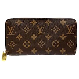 Louis Vuitton-Louis Vuitton Monogram Zippy Wallet M42616-Brown