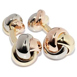 Gemelli Cartier Trinity Au750 D'oro