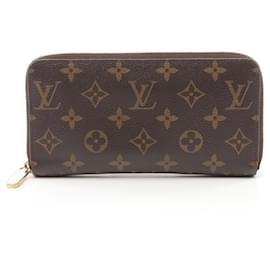 Louis Vuitton-Louis Vuitton Monogram Zippy Wallet M42616-Brown