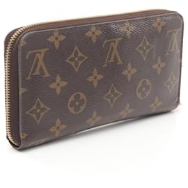 Louis Vuitton-Louis Vuitton Monogram Zippy Wallet M42616-Brown