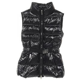 Moncler AIGRETTE Chaleco de Nylon Negro Negro